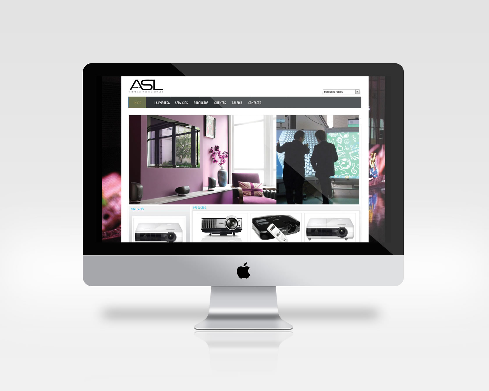 ASL Web home